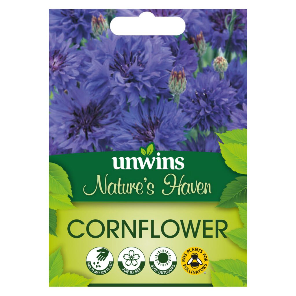 Unwins Centaurea Cornflower Wildflower Seeds 5051618031783 2